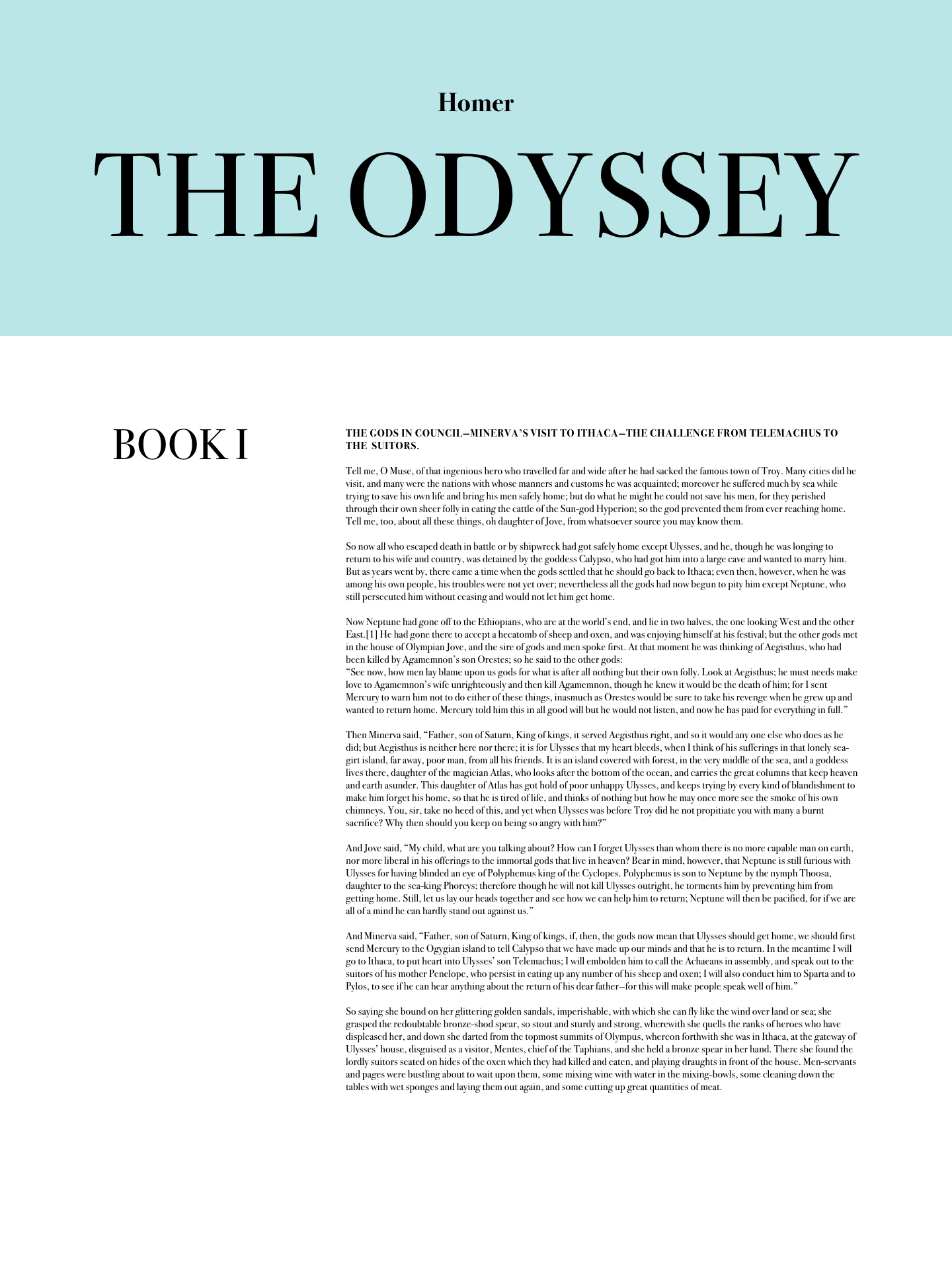 The Odyssey 3